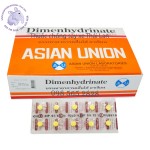 Thuốc chống say xe Thái Lan  Dimenhydrinate 50mg (Giảm dị ứng,  buồn nôn ) 